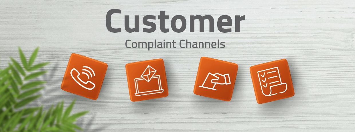 Customer Complaints Channels